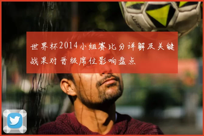 世界杯2014小组赛比分详解及关键战果对晋级席位影响盘点